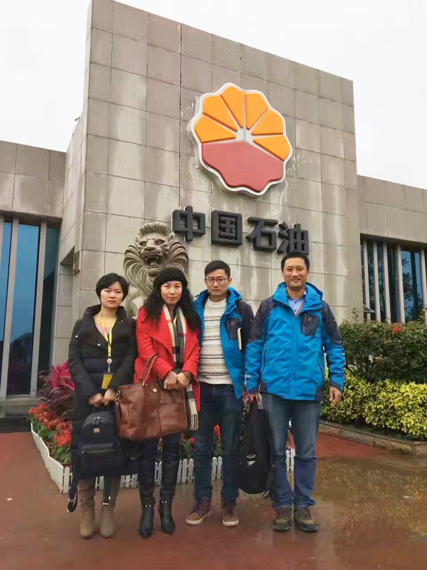 回访老客户中国石油广西石化水处理设备工程项目现场